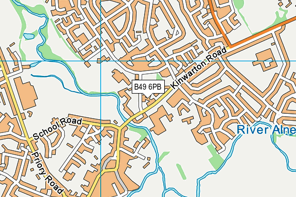 B49 6PB map - OS VectorMap District (Ordnance Survey) B49 6PB map - OS VectorMap District (Ordnance Survey)
