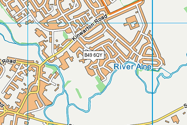 B49 6QY map - OS VectorMap District (Ordnance Survey) B49 6QY map - OS VectorMap District (Ordnance Survey)