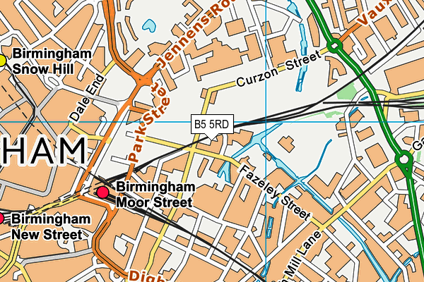 B5 5RD map - OS VectorMap District (Ordnance Survey) B5 5RD map - OS VectorMap District (Ordnance Survey)