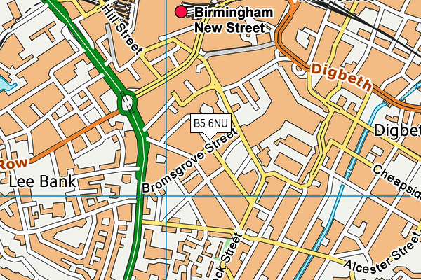 B5 6NU map - OS VectorMap District (Ordnance Survey) B5 6NU map - OS VectorMap District (Ordnance Survey)