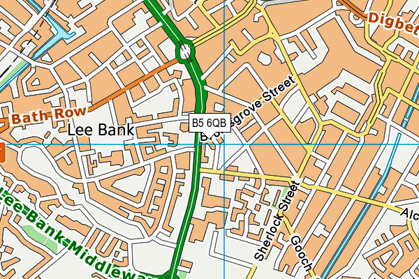 B5 6QB map - OS VectorMap District (Ordnance Survey) B5 6QB map - OS VectorMap District (Ordnance Survey)