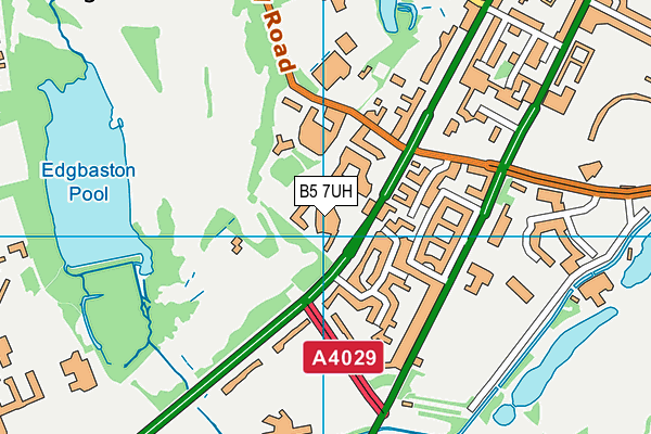 B5 7UH map - OS VectorMap District (Ordnance Survey) B5 7UH map - OS VectorMap District (Ordnance Survey)
