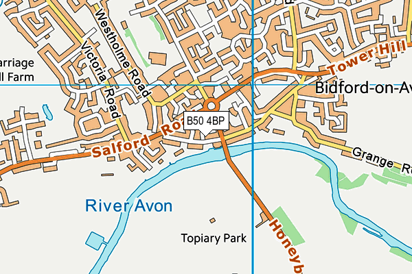 B50 4BP map - OS VectorMap District (Ordnance Survey) B50 4BP map - OS VectorMap District (Ordnance Survey)