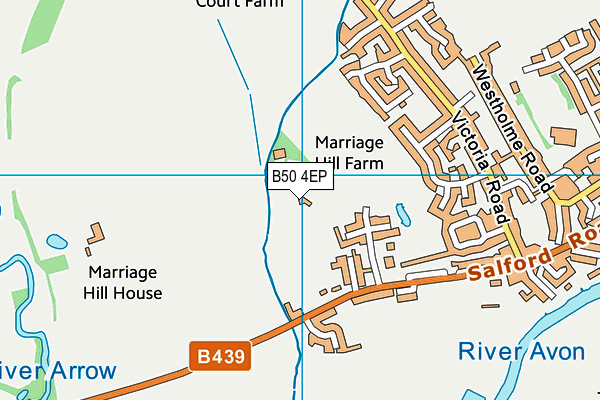 B50 4EP map - OS VectorMap District (Ordnance Survey) B50 4EP map - OS VectorMap District (Ordnance Survey)