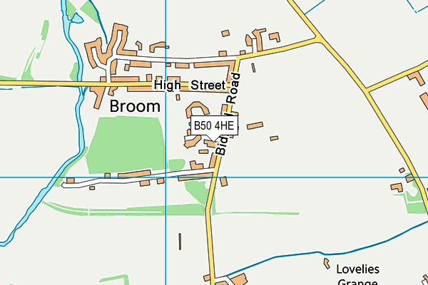 B50 4HE map - OS VectorMap District (Ordnance Survey) B50 4HE map - OS VectorMap District (Ordnance Survey)
