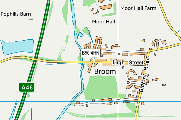 B50 4HN map - OS VectorMap District (Ordnance Survey) B50 4HN map - OS VectorMap District (Ordnance Survey)