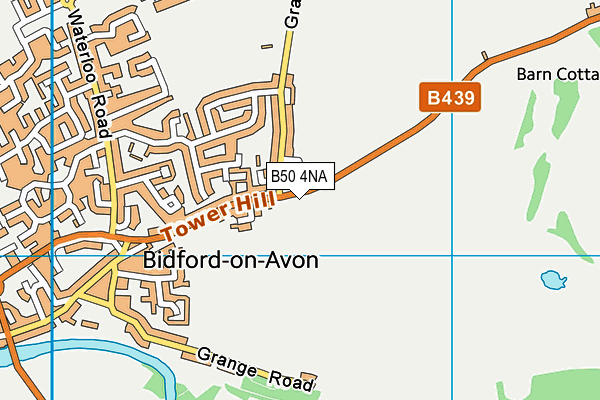 B50 4NA map - OS VectorMap District (Ordnance Survey) B50 4NA map - OS VectorMap District (Ordnance Survey)