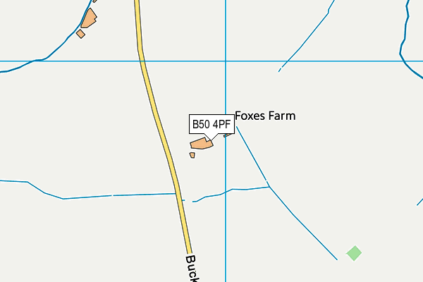 B50 4PF map - OS VectorMap District (Ordnance Survey) B50 4PF map - OS VectorMap District (Ordnance Survey)