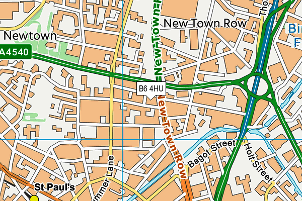 B6 4HU map - OS VectorMap District (Ordnance Survey) B6 4HU map - OS VectorMap District (Ordnance Survey)