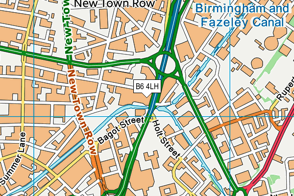 B6 4LH map - OS VectorMap District (Ordnance Survey) B6 4LH map - OS VectorMap District (Ordnance Survey)