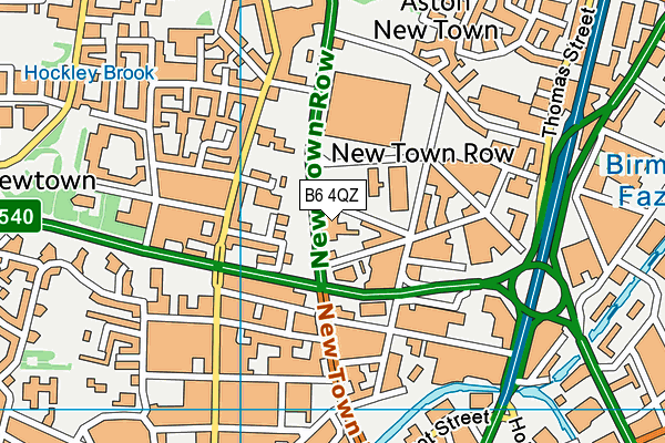 B6 4QZ map - OS VectorMap District (Ordnance Survey) B6 4QZ map - OS VectorMap District (Ordnance Survey)