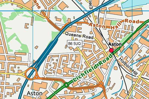 B6 5UQ map - OS VectorMap District (Ordnance Survey) B6 5UQ map - OS VectorMap District (Ordnance Survey)