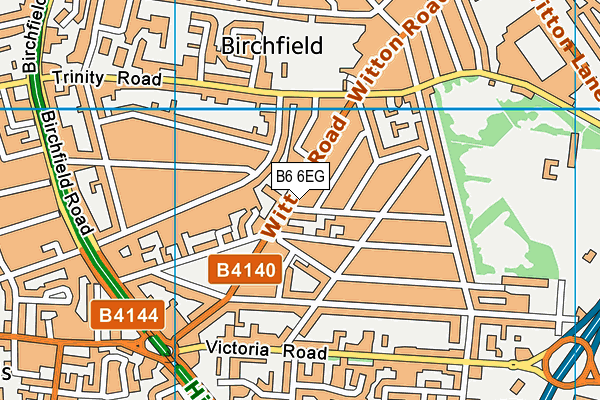 B6 6EG map - OS VectorMap District (Ordnance Survey) B6 6EG map - OS VectorMap District (Ordnance Survey)