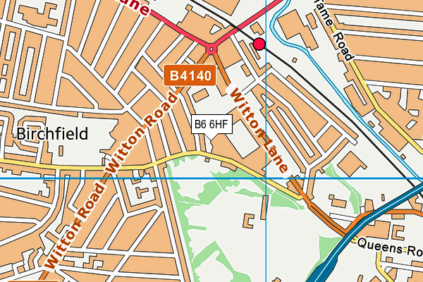 B6 6HF map - OS VectorMap District (Ordnance Survey) B6 6HF map - OS VectorMap District (Ordnance Survey)