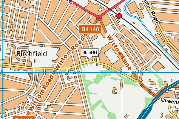 B6 6HH map - OS VectorMap District (Ordnance Survey) B6 6HH map - OS VectorMap District (Ordnance Survey)