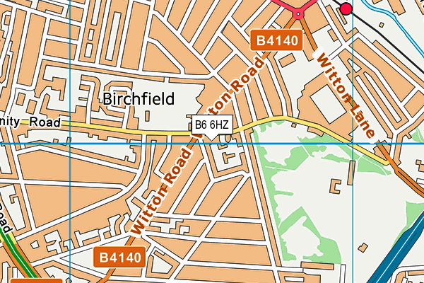 B6 6HZ map - OS VectorMap District (Ordnance Survey) B6 6HZ map - OS VectorMap District (Ordnance Survey)