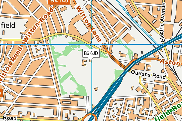 B6 6JD map - OS VectorMap District (Ordnance Survey) B6 6JD map - OS VectorMap District (Ordnance Survey)