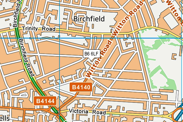 B6 6LF map - OS VectorMap District (Ordnance Survey) B6 6LF map - OS VectorMap District (Ordnance Survey)