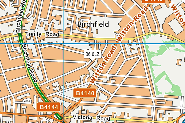 B6 6LZ map - OS VectorMap District (Ordnance Survey) B6 6LZ map - OS VectorMap District (Ordnance Survey)
