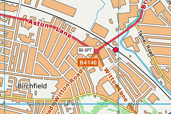 B6 6PT map - OS VectorMap District (Ordnance Survey) B6 6PT map - OS VectorMap District (Ordnance Survey)