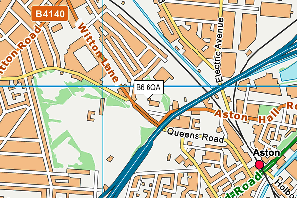 B6 6QA map - OS VectorMap District (Ordnance Survey) B6 6QA map - OS VectorMap District (Ordnance Survey)