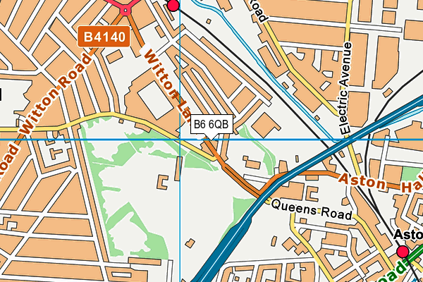 B6 6QB map - OS VectorMap District (Ordnance Survey) B6 6QB map - OS VectorMap District (Ordnance Survey)