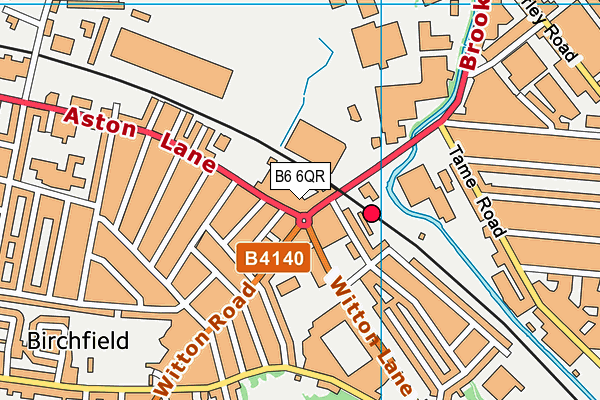 B6 6QR map - OS VectorMap District (Ordnance Survey) B6 6QR map - OS VectorMap District (Ordnance Survey)