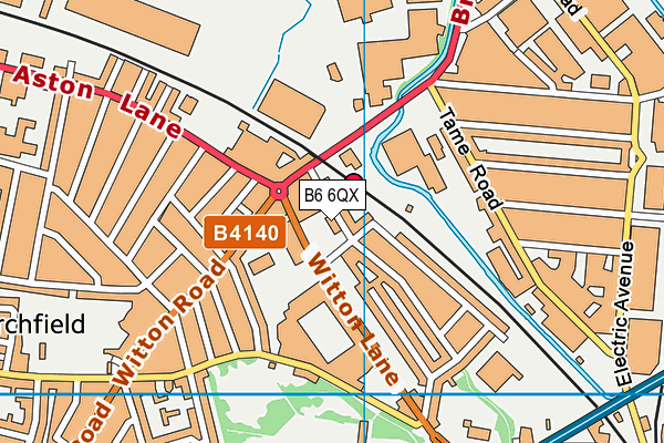 B6 6QX map - OS VectorMap District (Ordnance Survey) B6 6QX map - OS VectorMap District (Ordnance Survey)