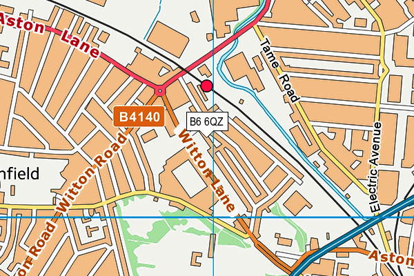 B6 6QZ map - OS VectorMap District (Ordnance Survey) B6 6QZ map - OS VectorMap District (Ordnance Survey)