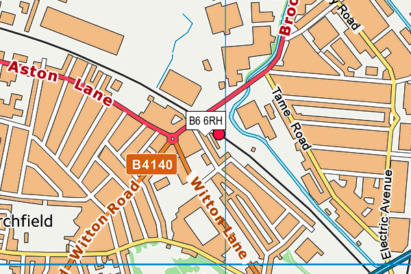 B6 6RH map - OS VectorMap District (Ordnance Survey) B6 6RH map - OS VectorMap District (Ordnance Survey)