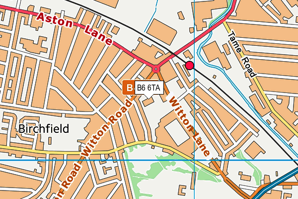 B6 6TA map - OS VectorMap District (Ordnance Survey) B6 6TA map - OS VectorMap District (Ordnance Survey)