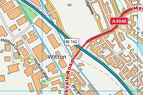 B6 7AQ map - OS VectorMap District (Ordnance Survey) B6 7AQ map - OS VectorMap District (Ordnance Survey)