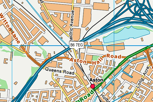 B6 7EG map - OS VectorMap District (Ordnance Survey) B6 7EG map - OS VectorMap District (Ordnance Survey)