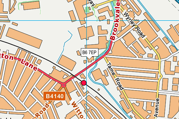 B6 7EP map - OS VectorMap District (Ordnance Survey) B6 7EP map - OS VectorMap District (Ordnance Survey)