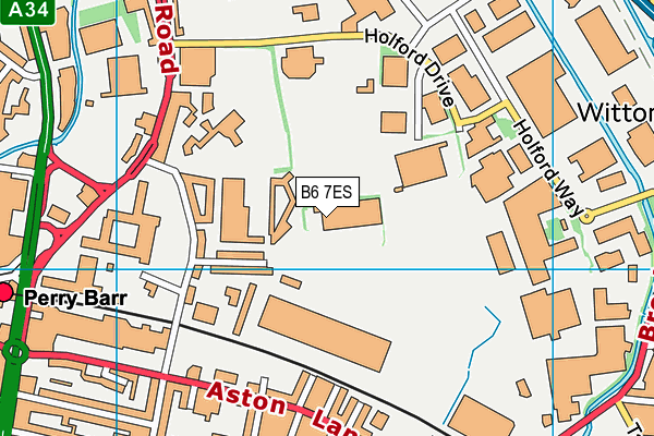 B6 7ES map - OS VectorMap District (Ordnance Survey) B6 7ES map - OS VectorMap District (Ordnance Survey)