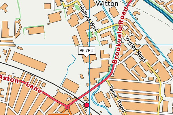 B6 7EU map - OS VectorMap District (Ordnance Survey) B6 7EU map - OS VectorMap District (Ordnance Survey)