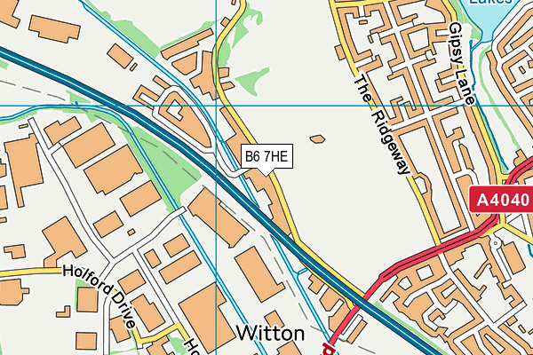 B6 7HE map - OS VectorMap District (Ordnance Survey) B6 7HE map - OS VectorMap District (Ordnance Survey)