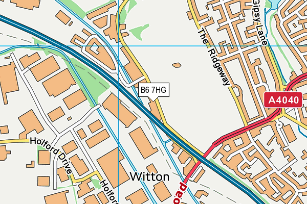 B6 7HG map - OS VectorMap District (Ordnance Survey) B6 7HG map - OS VectorMap District (Ordnance Survey)