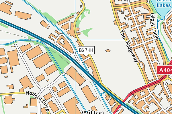 B6 7HH map - OS VectorMap District (Ordnance Survey) B6 7HH map - OS VectorMap District (Ordnance Survey)