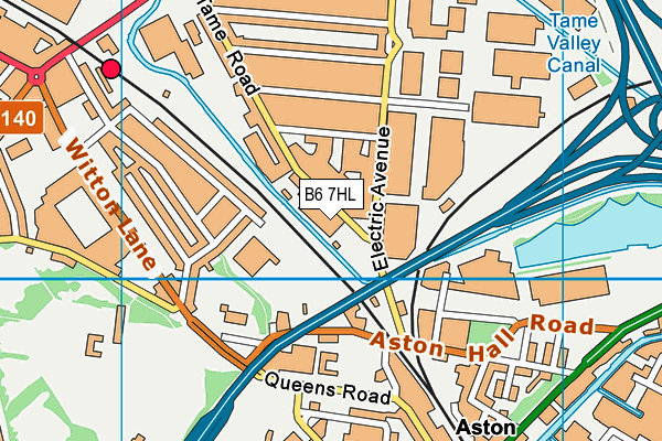 B6 7HL map - OS VectorMap District (Ordnance Survey) B6 7HL map - OS VectorMap District (Ordnance Survey)
