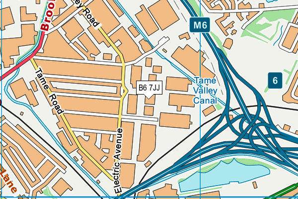 B6 7JJ map - OS VectorMap District (Ordnance Survey) B6 7JJ map - OS VectorMap District (Ordnance Survey)