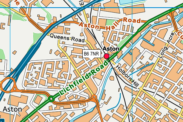 B6 7NR map - OS VectorMap District (Ordnance Survey) B6 7NR map - OS VectorMap District (Ordnance Survey)