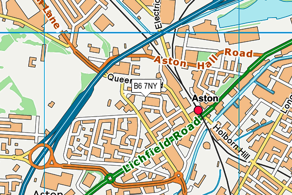 B6 7NY map - OS VectorMap District (Ordnance Survey) B6 7NY map - OS VectorMap District (Ordnance Survey)