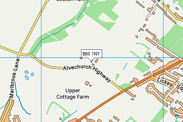 B60 1NY map - OS VectorMap District (Ordnance Survey) B60 1NY map - OS VectorMap District (Ordnance Survey)