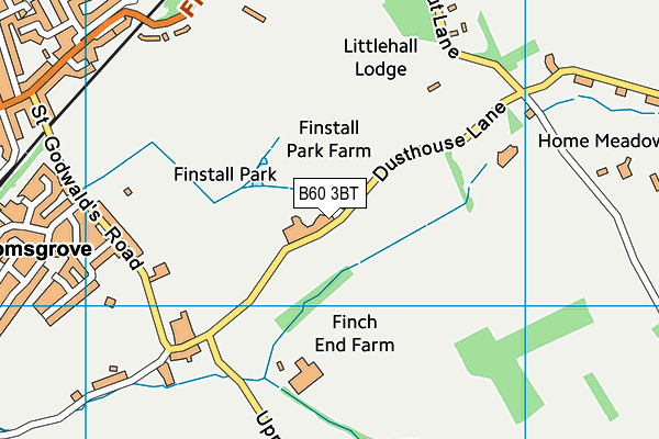 B60 3BT map - OS VectorMap District (Ordnance Survey) B60 3BT map - OS VectorMap District (Ordnance Survey)