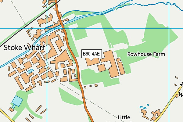 B60 4AE map - OS VectorMap District (Ordnance Survey) B60 4AE map - OS VectorMap District (Ordnance Survey)
