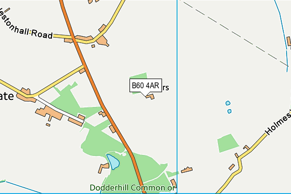 B60 4AR map - OS VectorMap District (Ordnance Survey) B60 4AR map - OS VectorMap District (Ordnance Survey)