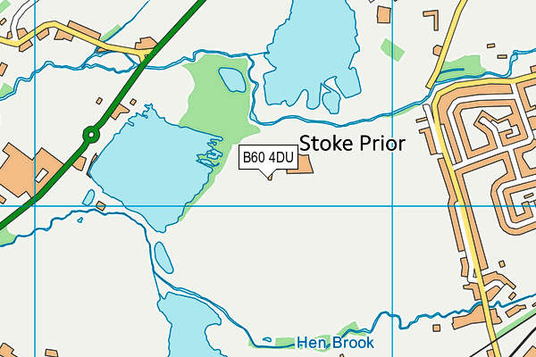 B60 4DU map - OS VectorMap District (Ordnance Survey) B60 4DU map - OS VectorMap District (Ordnance Survey)