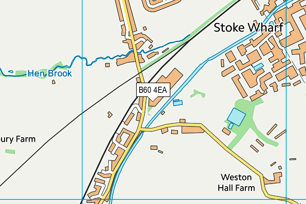 B60 4EA map - OS VectorMap District (Ordnance Survey) B60 4EA map - OS VectorMap District (Ordnance Survey)