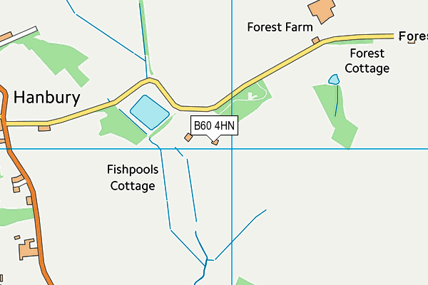 B60 4HN map - OS VectorMap District (Ordnance Survey) B60 4HN map - OS VectorMap District (Ordnance Survey)